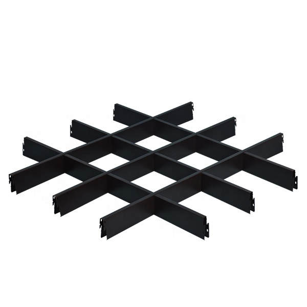 CE SGS Certification Grate Aluminum Ceiling Tile Ceiling Decorative Grid Strips