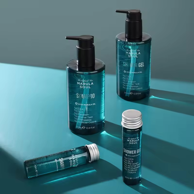 Hotel Shampoo Conditioner Vanity Kit for Bathrooms Amenities Set