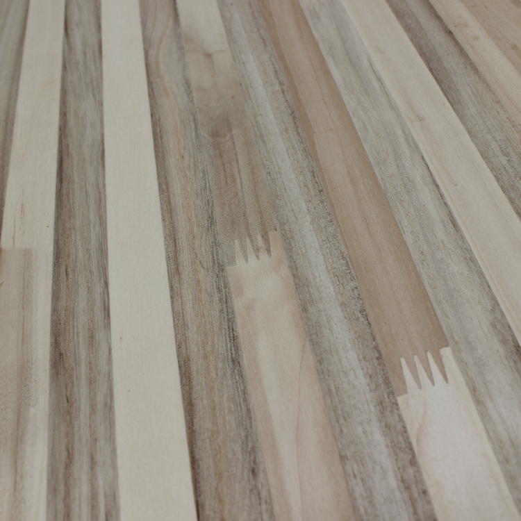 Customize Size Paulownia Poplar Pine Solid Wood Finger Joint Board
