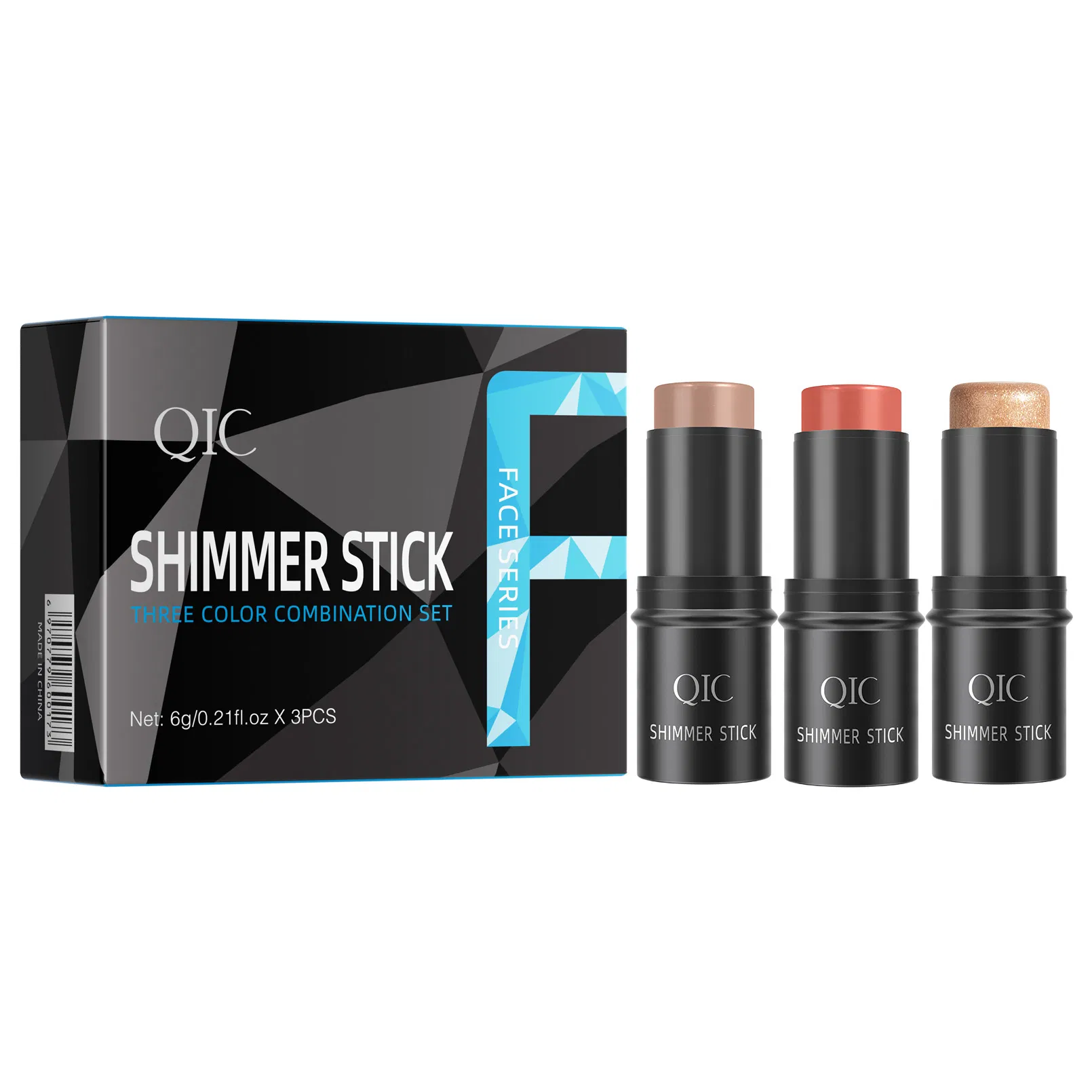 OEM Highlighting Shade Longwear Makeup Non-Comedogenic Highlight Stick Contour Foundation Stick Set