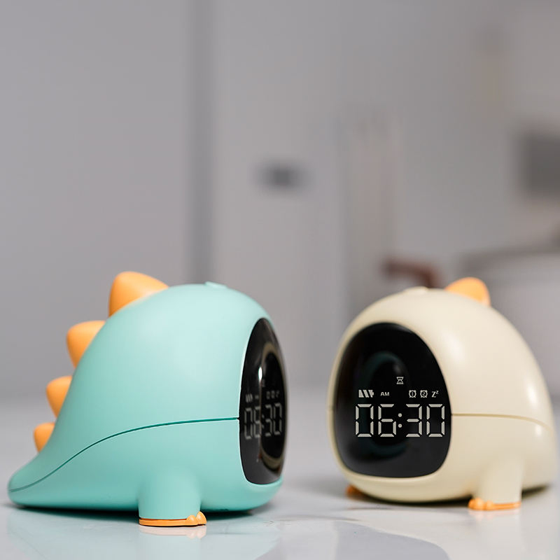 Cartoon Dinosaur Countdown Timer Alarm Clock