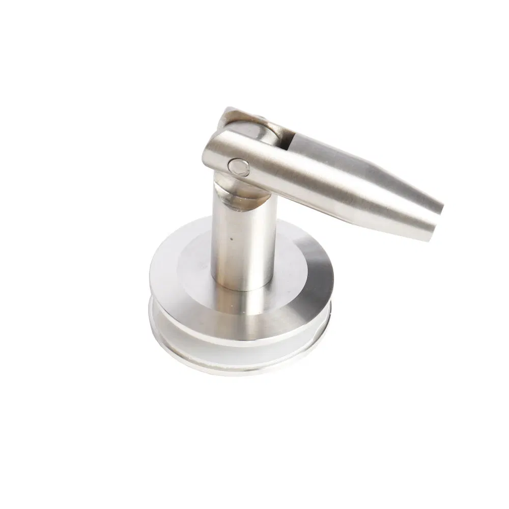 Custom Front Door Glass Canopy Awning Satin Hardware