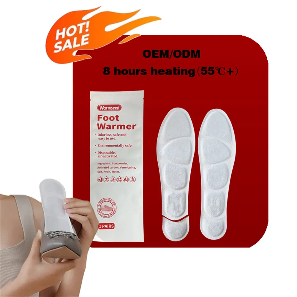 Customizable Durable Portable Simple Operation Toe Insole Foot Warmer