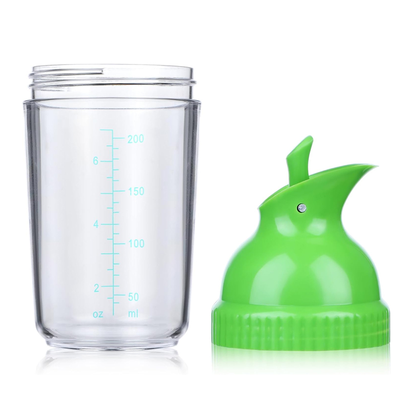 Customized Logo Salad Sauce Container Oil Bottle Kitchen Spice Dispenser Leak Proof