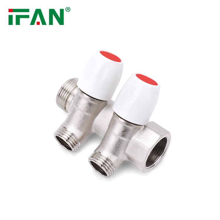 Ifan Customized Brass Manifold Floor Heating System Brass Manifold