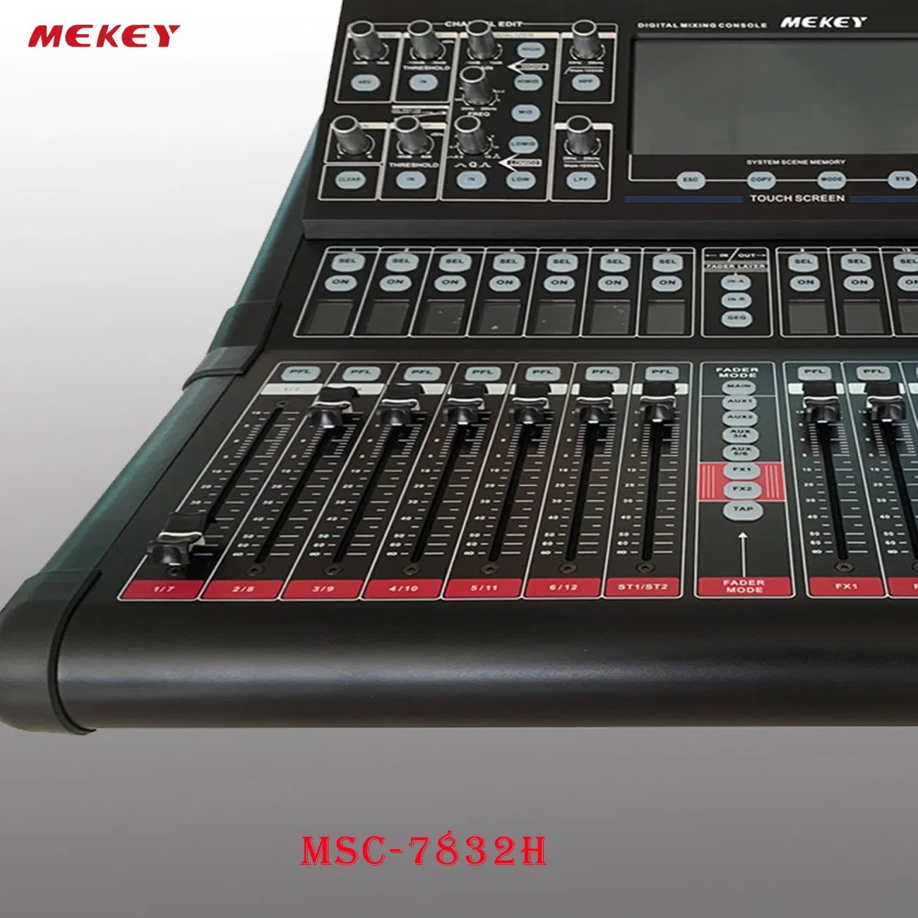 Mekey 32-Channel Digital Mixing Console with Advanced Sound Processing Features Msc-7832h