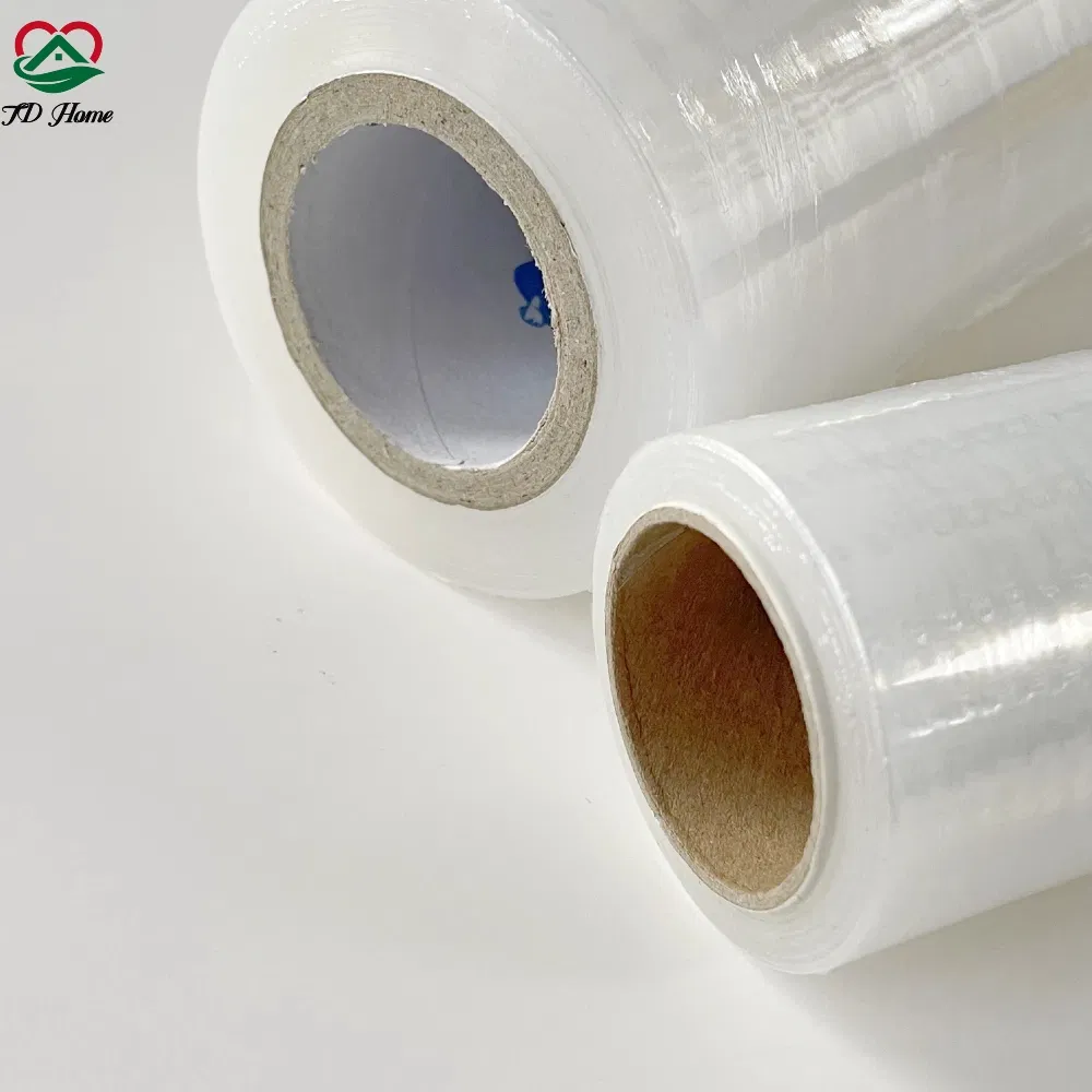 Food Grade 12'' X 328 Feet PE Food Cling Wrap Film Cling Film for Vegetable Packaging