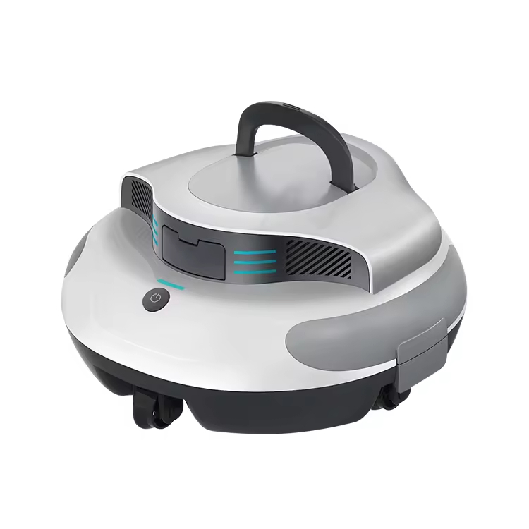 2.5h Charging 100min Working Intelligent Control System Powerful Suction Dual Motors Automatically Docks Swimming Pool Cleaner Robot for Above Ground Pools