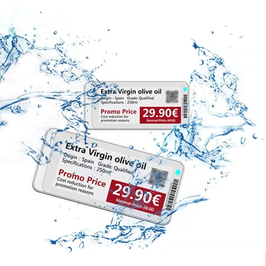 2.13-Inch Wireless E-Paper ESL Tag - Digital Smart Price Tag for Supermarket Automation
