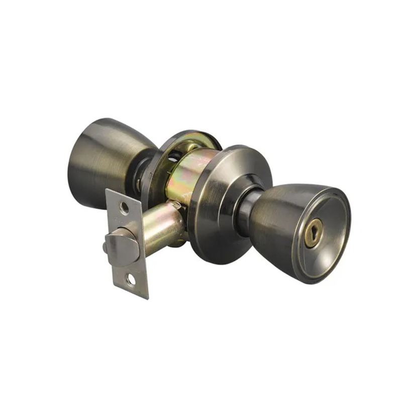 Stainless Steel High Security Entrance Function Door Cylindrical Handle Knob Key Lock