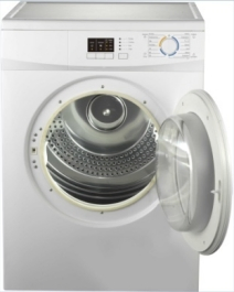 8kg Fully Automatic Heat Pump Front Loading Clothes Dryer Machine with LED Indicator