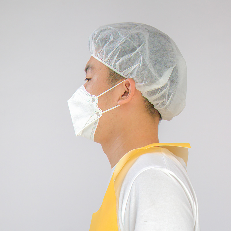 Head Cover for Industry Disposable Single Elastic Double Elastic Nonwoven Mob Cap Clip Cap