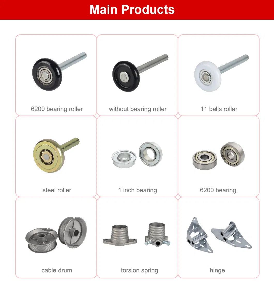 18 Inches Aluminum Cable Drum Reel Garage Door Hardware Parts