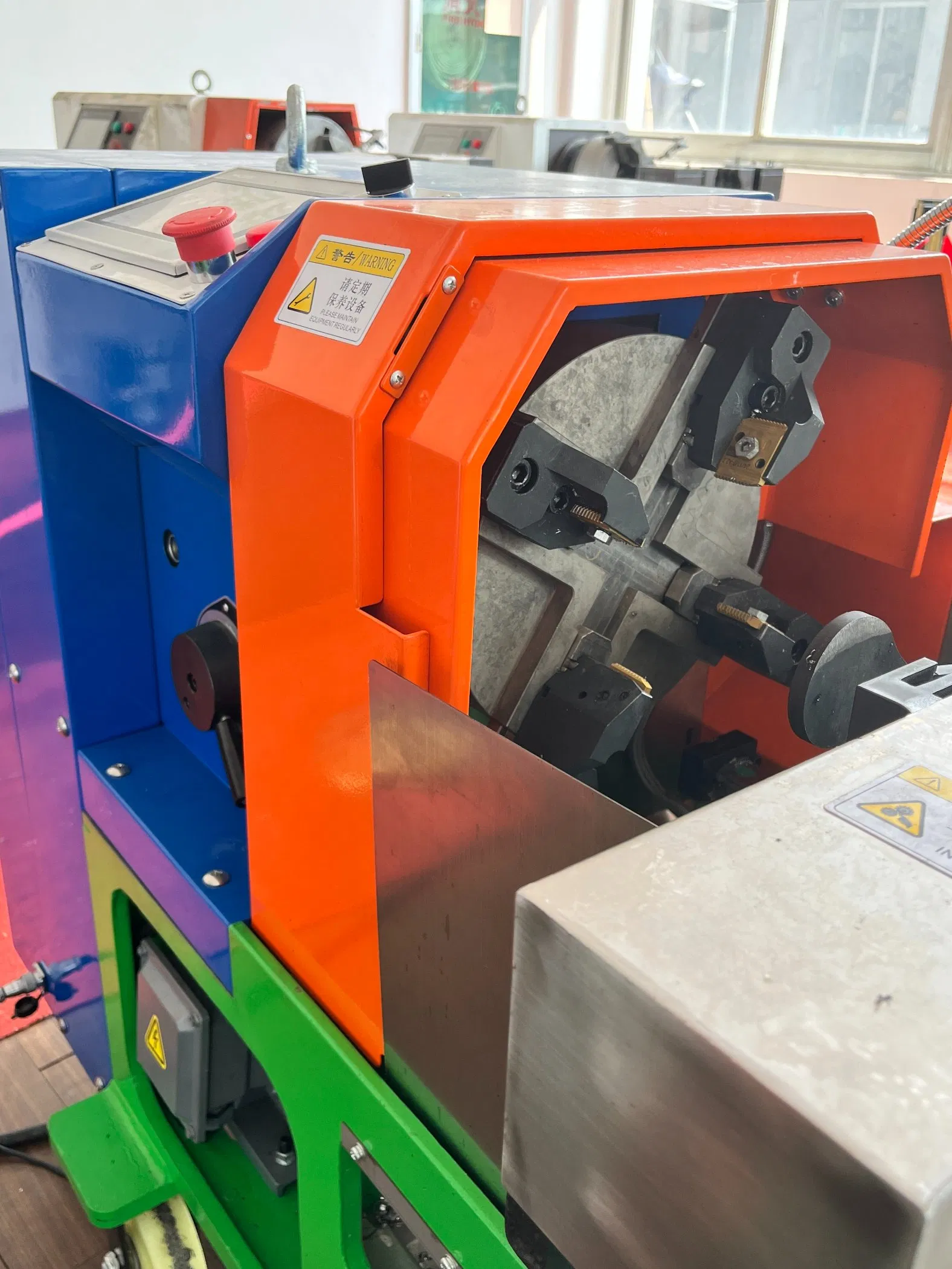 Advanced Durable Compact Best Pipe Threading Machine for Metal