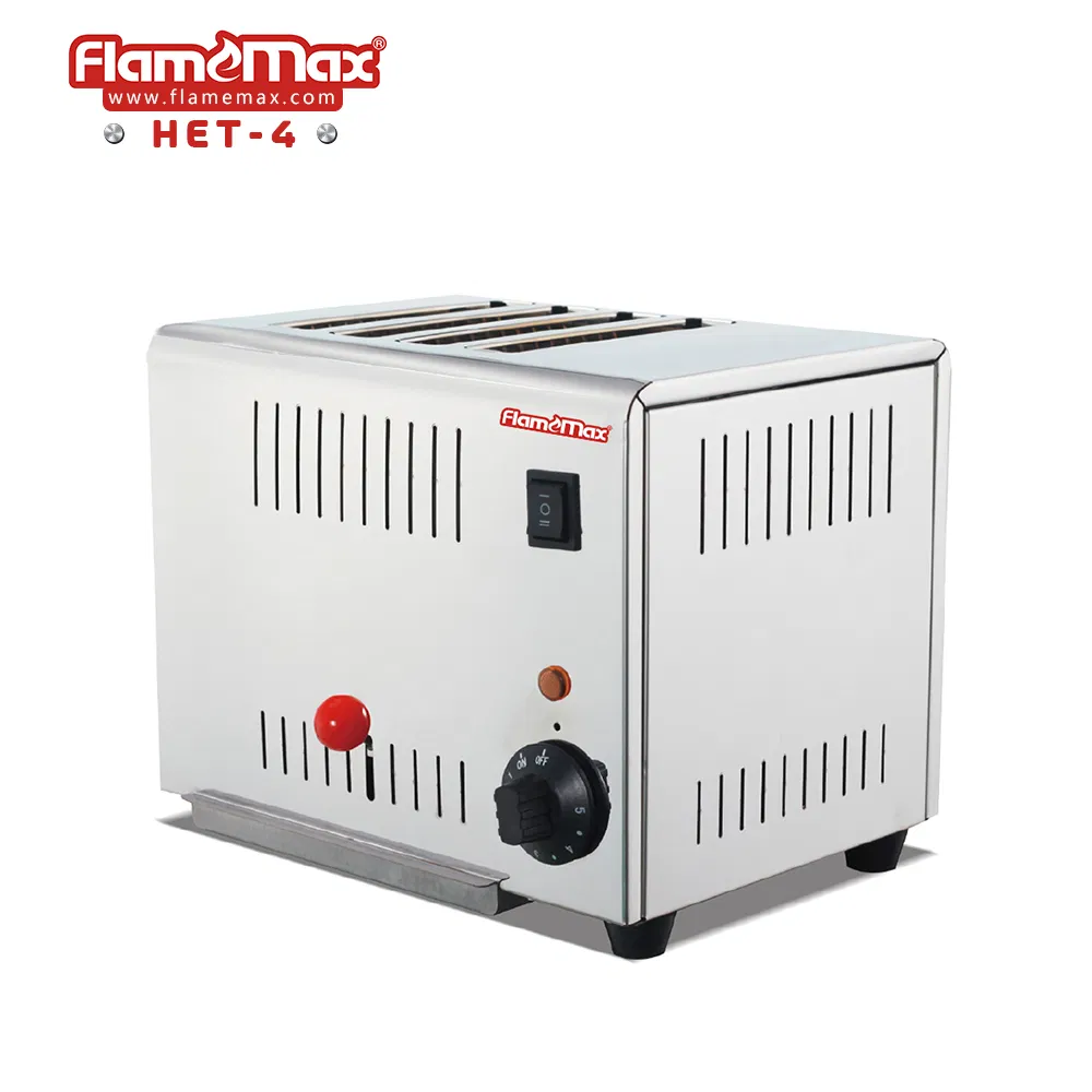 Stainless Steel Electric Commercial Bread Conveyor Toaster for Restaurant (Het-150)