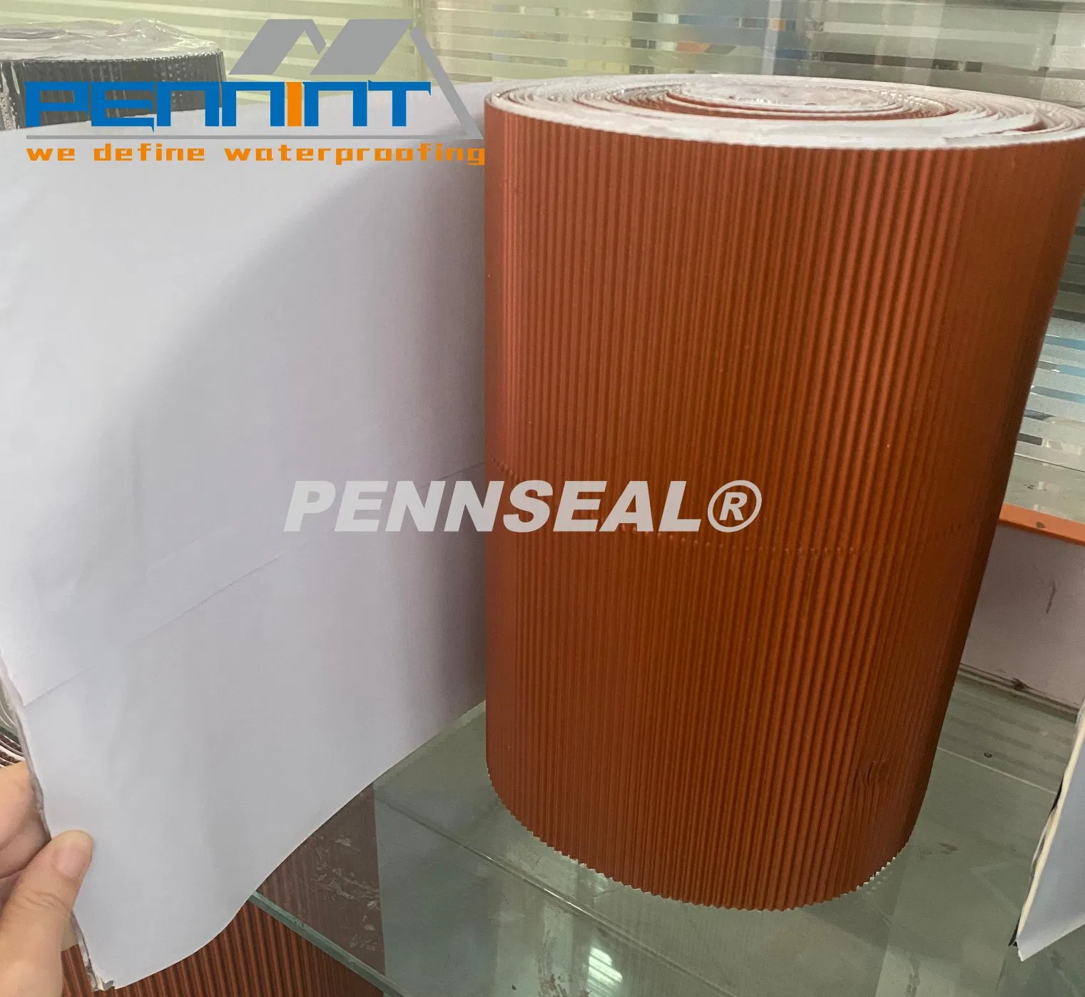 Customized Color of Flexible Pib Aluminium Flashing Tape with Aluminum Net Inside