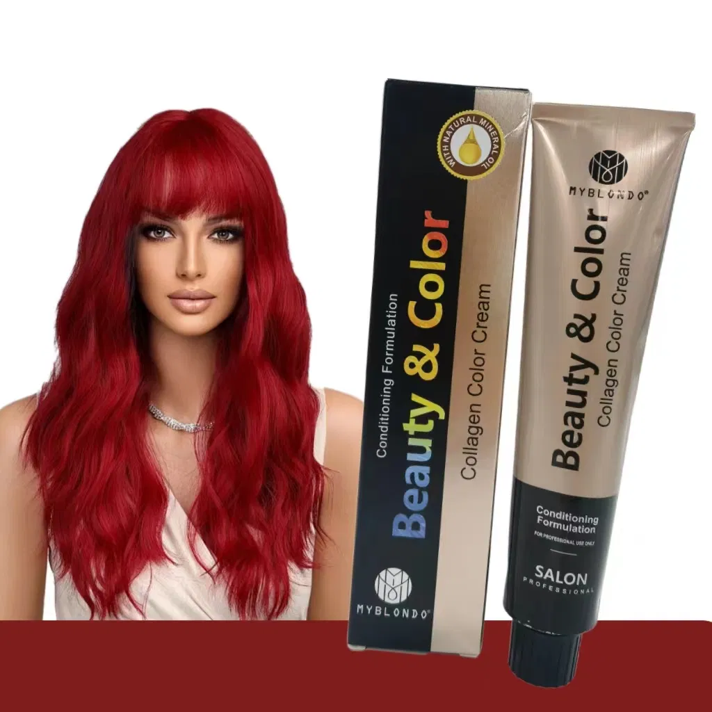 Professional Salon Private Label OEM Low Ammonia Permanent Hair Dye Hair Color Cream