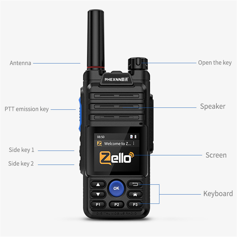 Портативная рация Phexun BH369 с поддержкой Zello