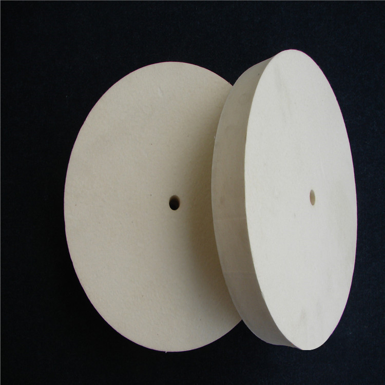High Density Felt Buffing Wheels for Glass, Stone & Metal Surface Finishing