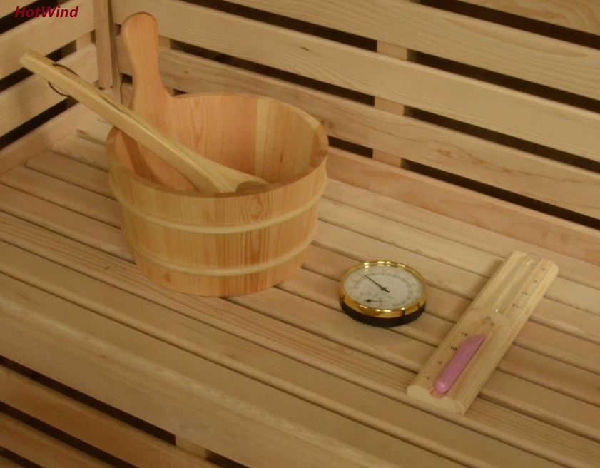 Финская сауна на 4 человека из хемлока