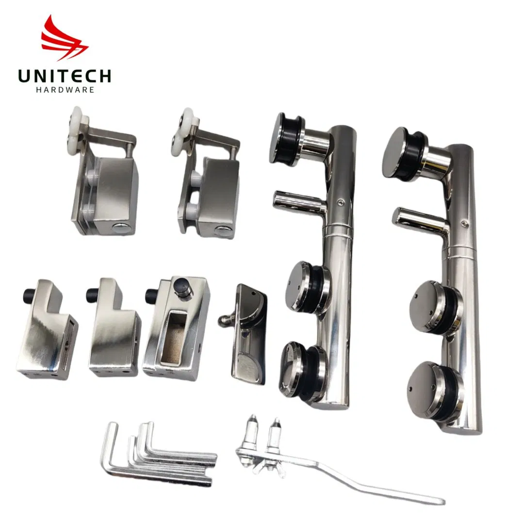 Stainless Steel 304 Swing Sliding Door Hardware Roller and Fitting Hardware Suit