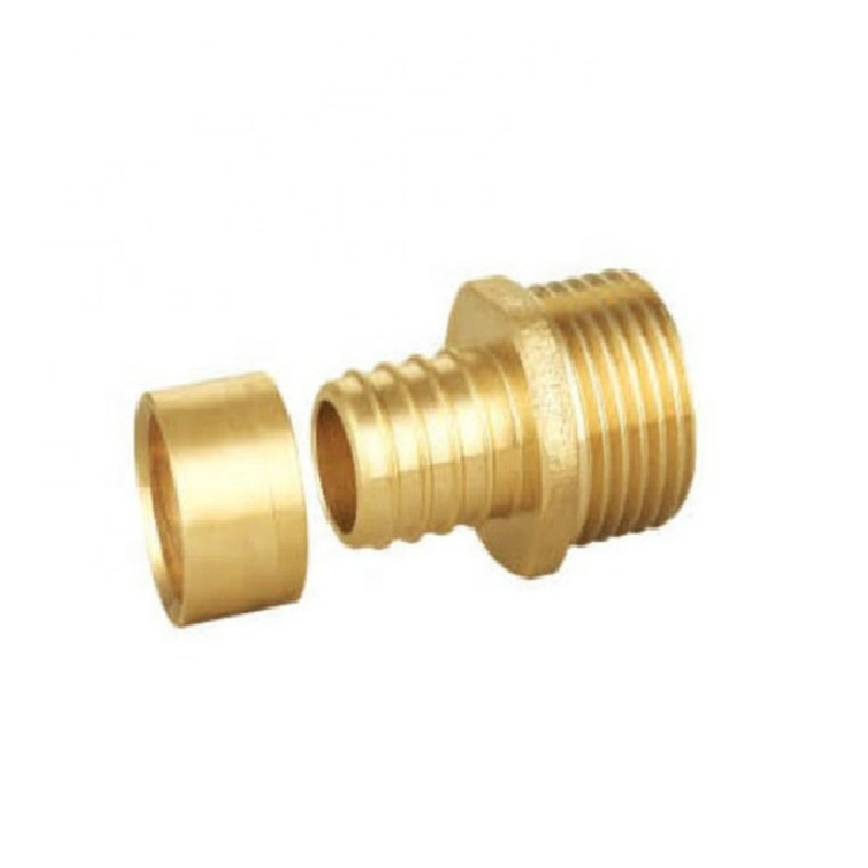 Wall Plate Female Elbow Copper Sliding Fitting for Water with Union