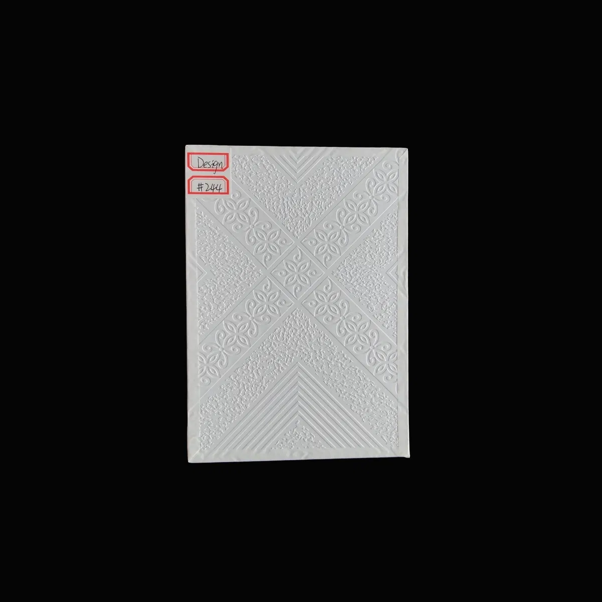 Versatile PVC Gypsum Ceiling Tiles - 7-12mm, Edge Options Available