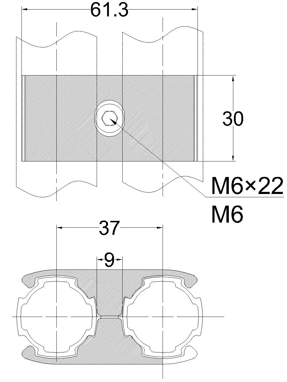 Pipe Joint/Tube Joint/Aluminum Alloy Joint/