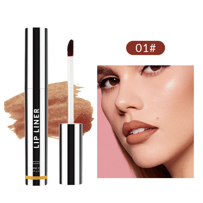 Seline Girl 6 Colors Tattoo Peel-off Non-Stick Cup Lip Lipstick Lip Liner