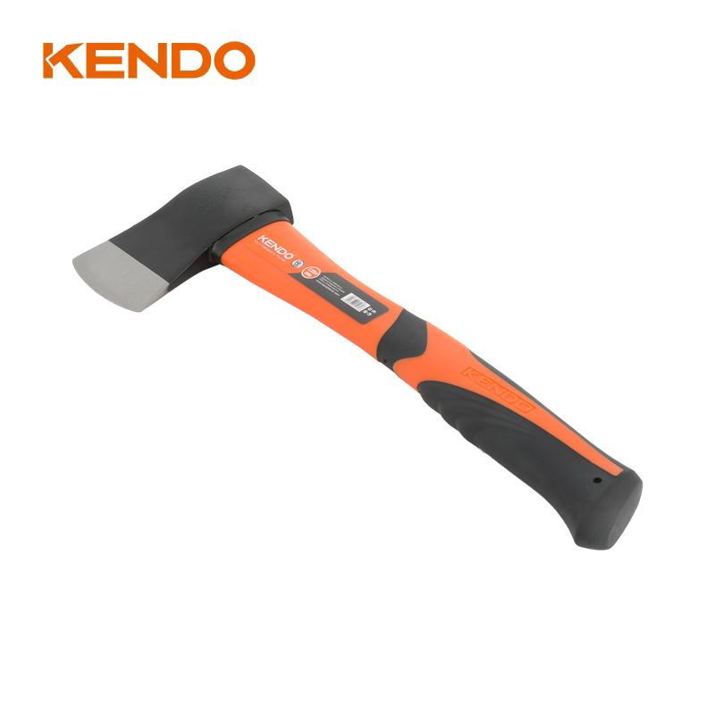 Kendo Fiberglass Handle 601 Type Axe Perfect to Split or Chop Wood Logs During Camping, Hiking, Wetterling, and Outdoor Activities