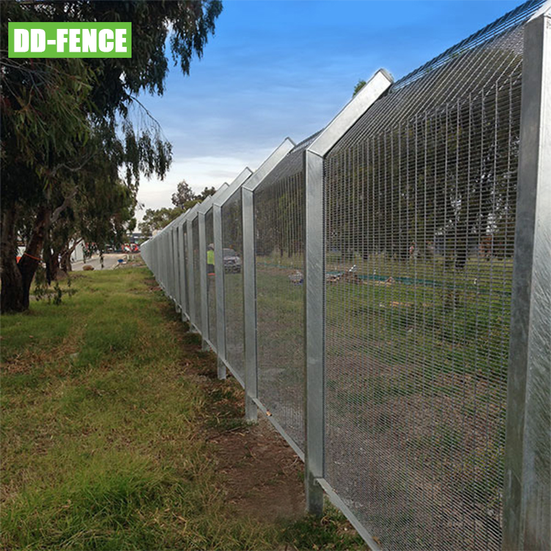 High Security Anti Climb Fence 358 Border Fencing for Airport Boundary Power Station