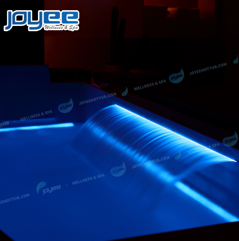 Угловая портативная гидромассажная ванна Joyee с системой Air Jet