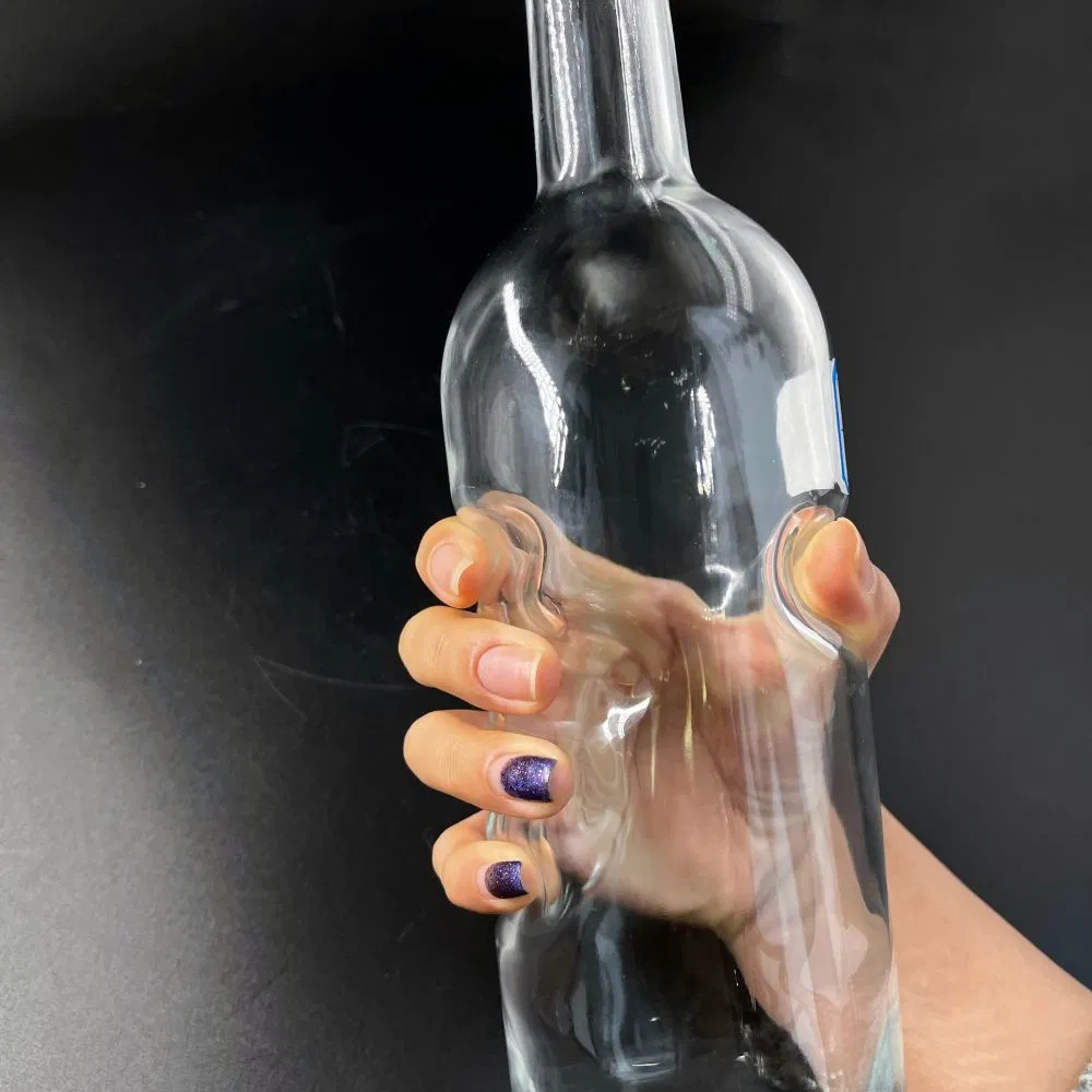 Customized Wholesale Hot Transparent Empty Glass Bottle with Cork