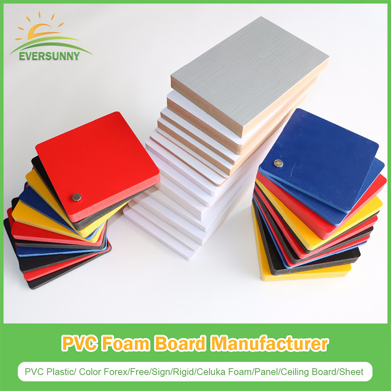 PVC Foam Sheets Manufacturer Sintra Forex Celuka Rigid Panel Forex Ceiling/PP Hollow/Marble/Acrylic Printing Signage Plastic Pet ABS Double Color Sheet