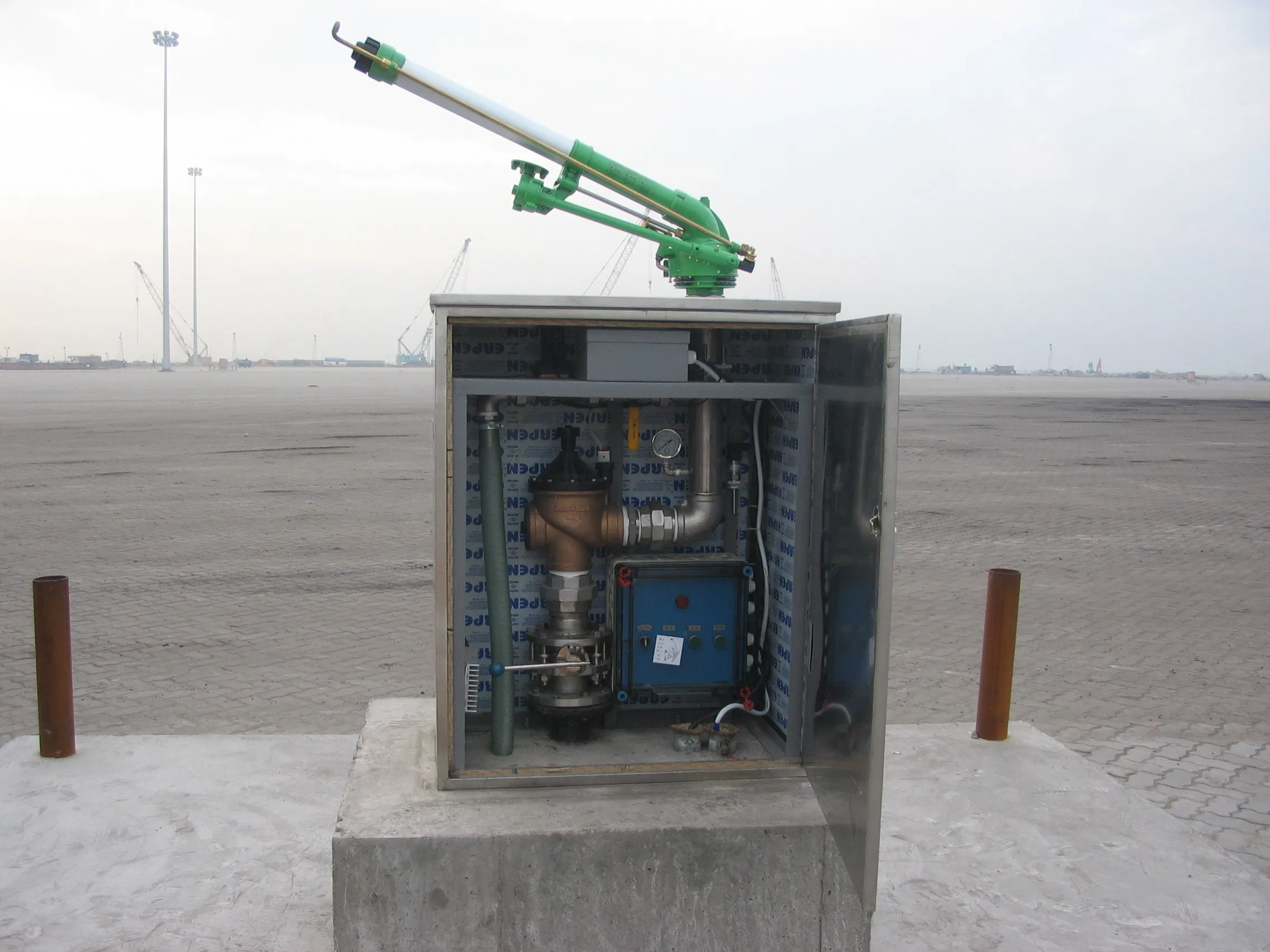 96m Jet Length Mineral Power Yard Dust Reducing Sprinkler