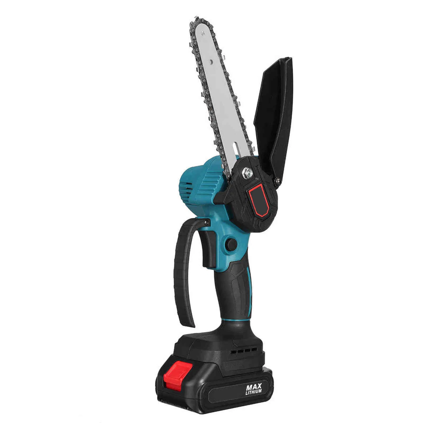 Brushless 6 Inch Single Hand Electric Chain Saw Mini Cordless Electric Battery Chainsaw