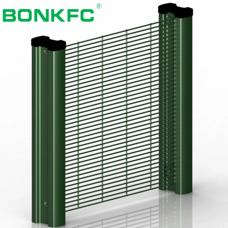 for Safe Environments Durable Hot Dipped Galvanized 358 Anti Climb Security Fence Clear View Fence 358 Mesh Fence