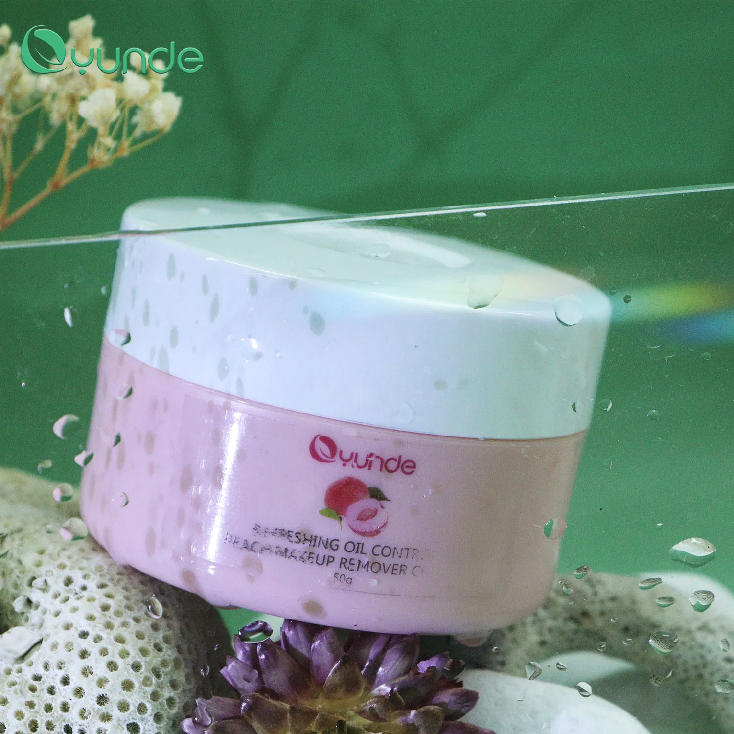 Peachy Clean Face Cleansing Balm - Makeup Remover Melt with Fruit Juice