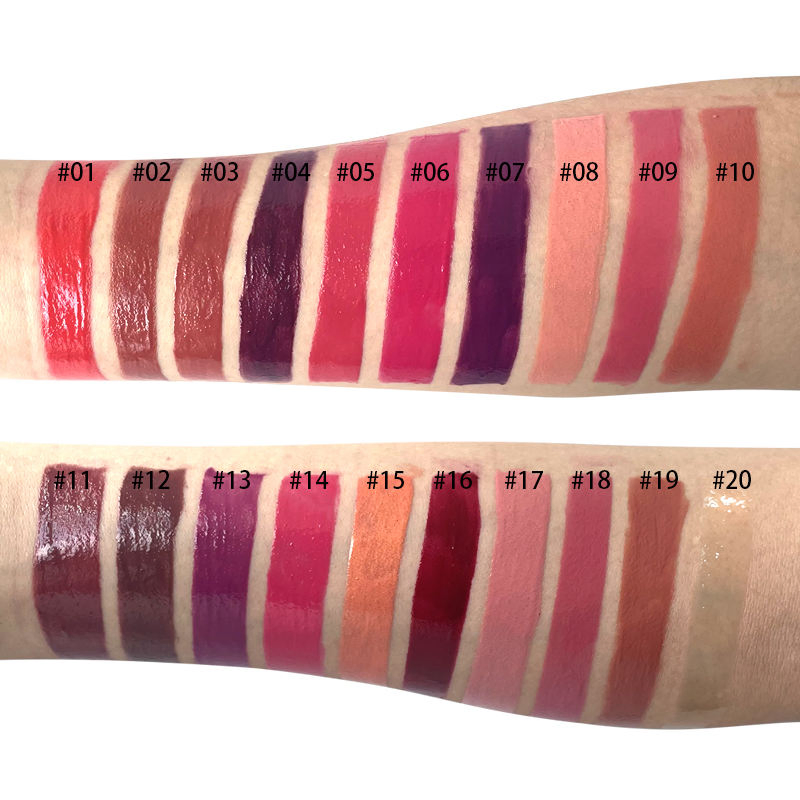 Logo Private Label Glossy Liquid Lipstick Moisturizing Long Lasting Lip Gloss