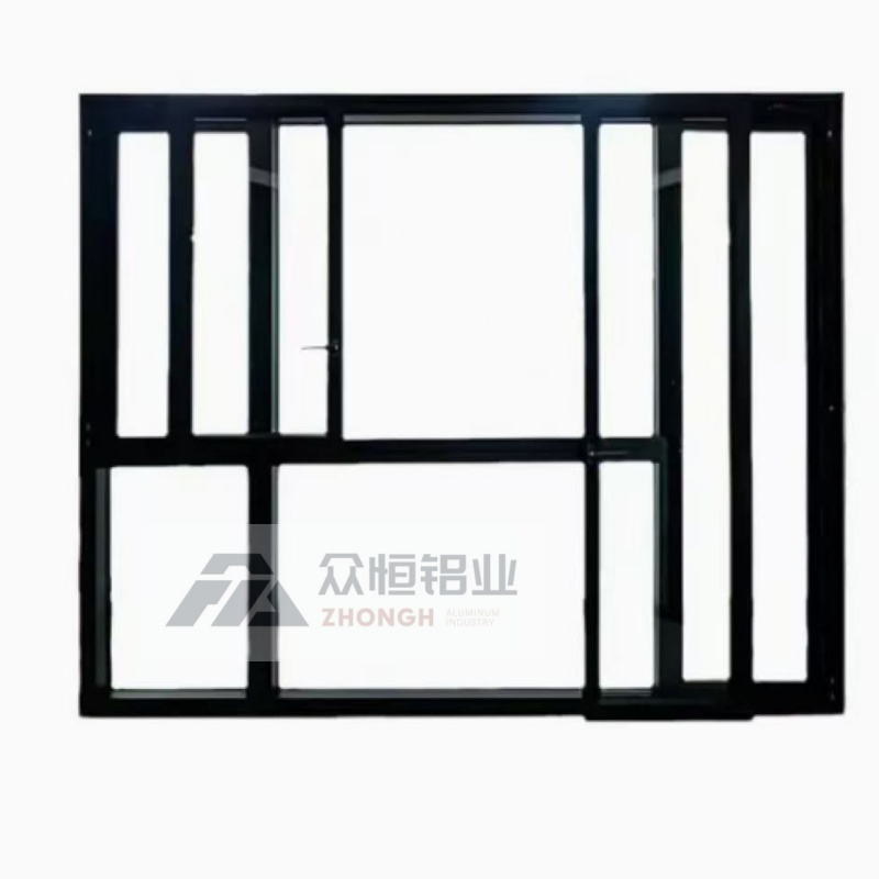 Алюминиевые раздвижные окна с энергосберегающим стеклопакетом