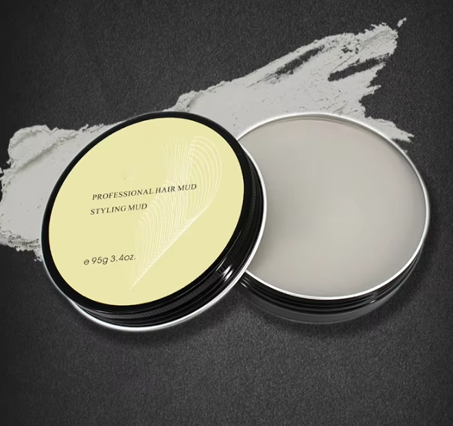 Hair Styling Products Factory Manufacturing Private Label 95g Strong Hold Matte Finished Hair Clay Wax Matte Clay Private Label