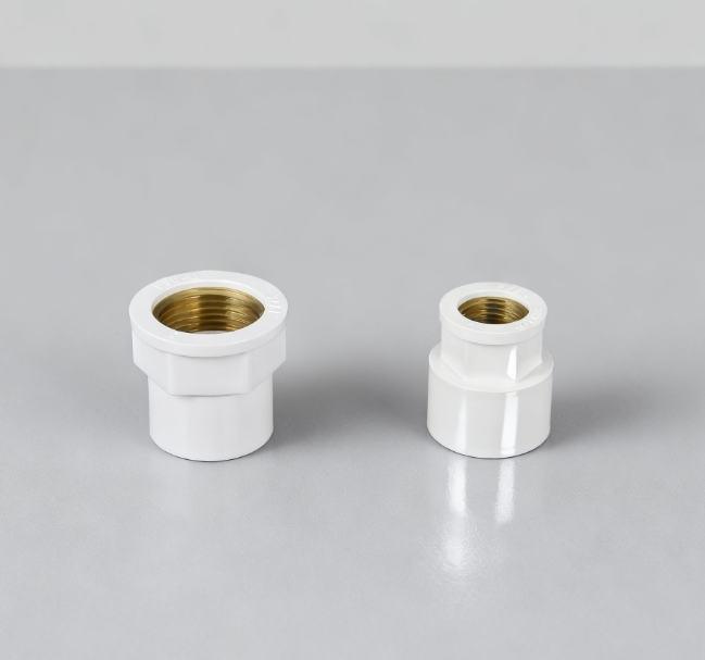 Plastic Female Adapter Pipe Fittings with Copper Inner Thread for Plumbing
