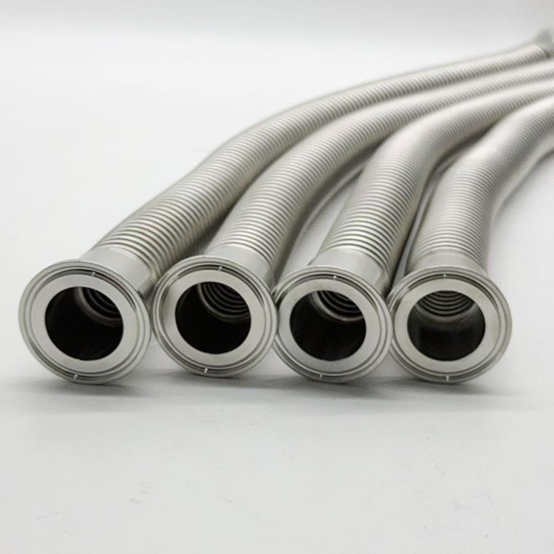 Fast Loading Metal Vacuum Bellows Sanitary Stainless Steel Hose Pipe Fittings