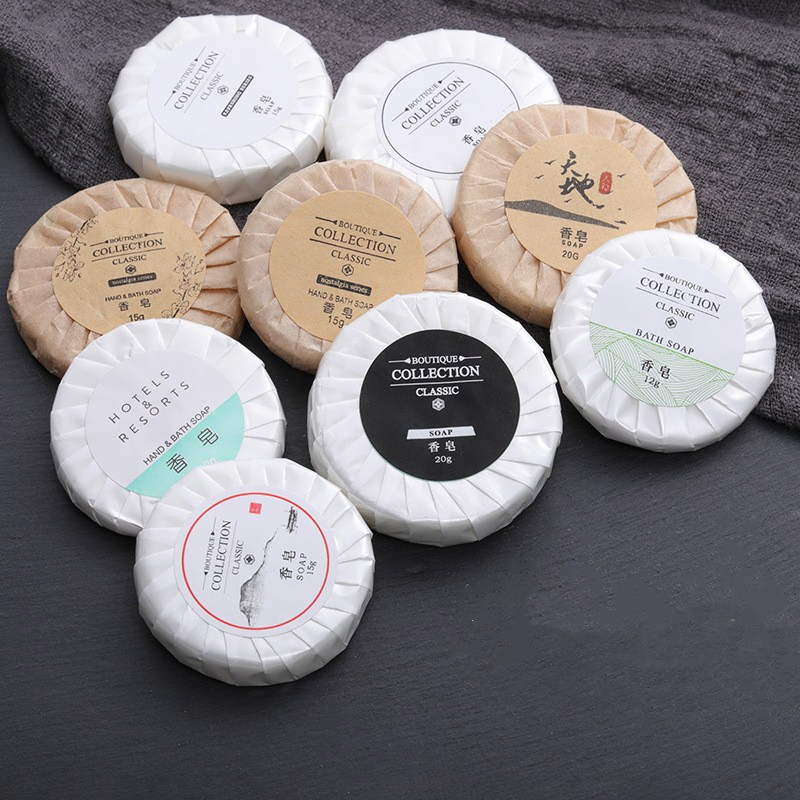 Organic Herbal Hotel Soap with Saso Certification and Private Logo Options