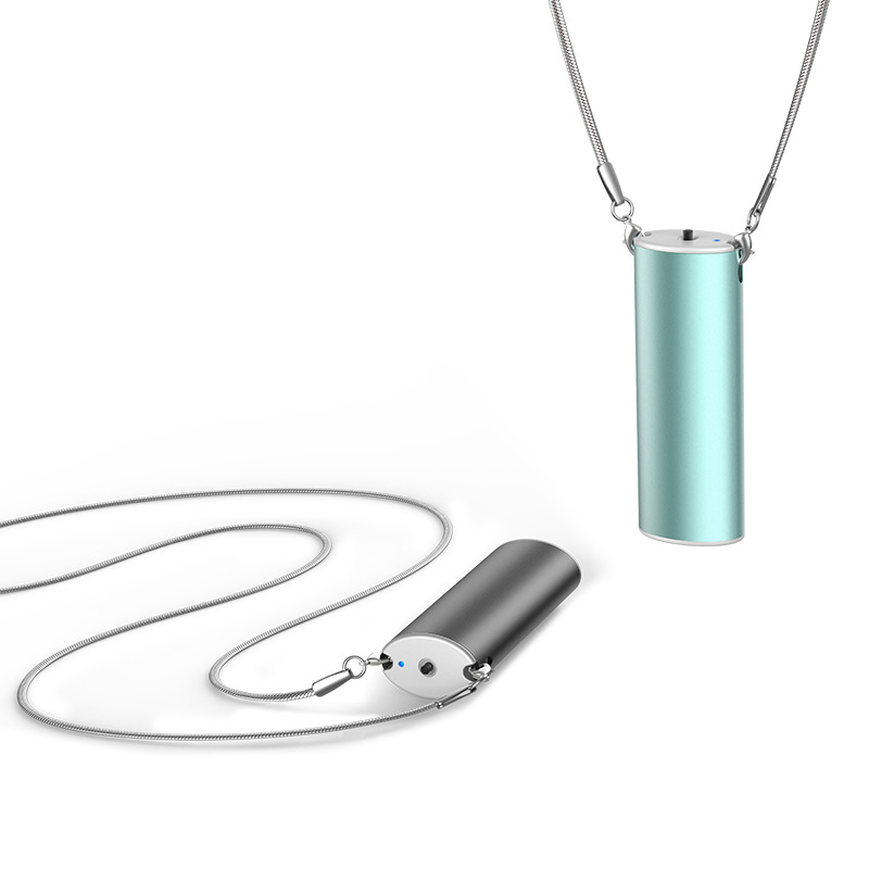 Auminium Alloy Negative Ions Air Purifier Necklace