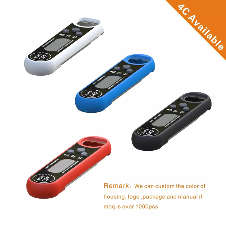 Waterproof Food Thermometer Fast Response Household BBQ Thermometer Digital Meat Thermometer