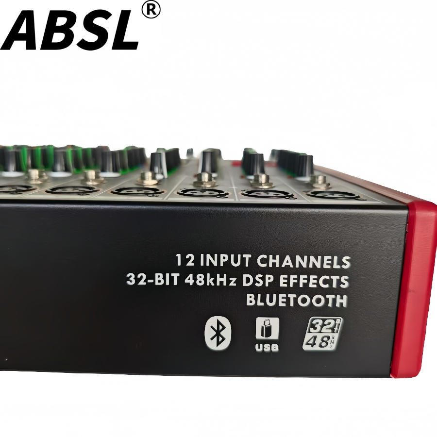 Профессиональный 12-канальный микшерный пульт с DSP