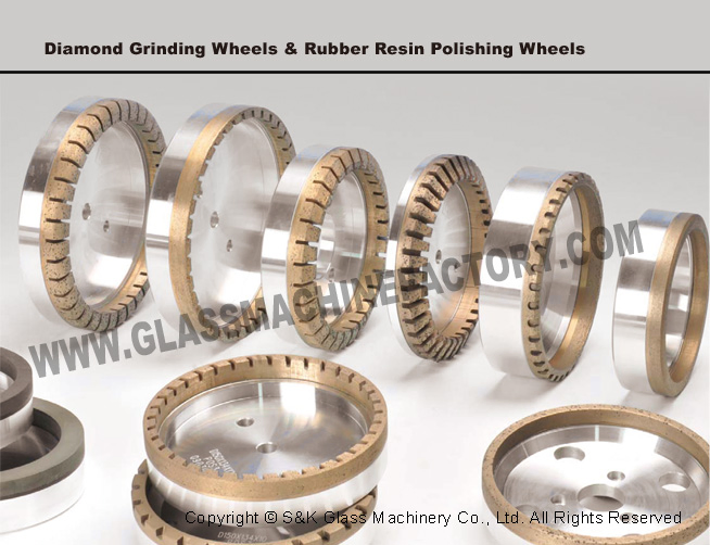 Sanken Glass Facet Machine Stone Glass Facet Diamond Wheel Edging Wheel