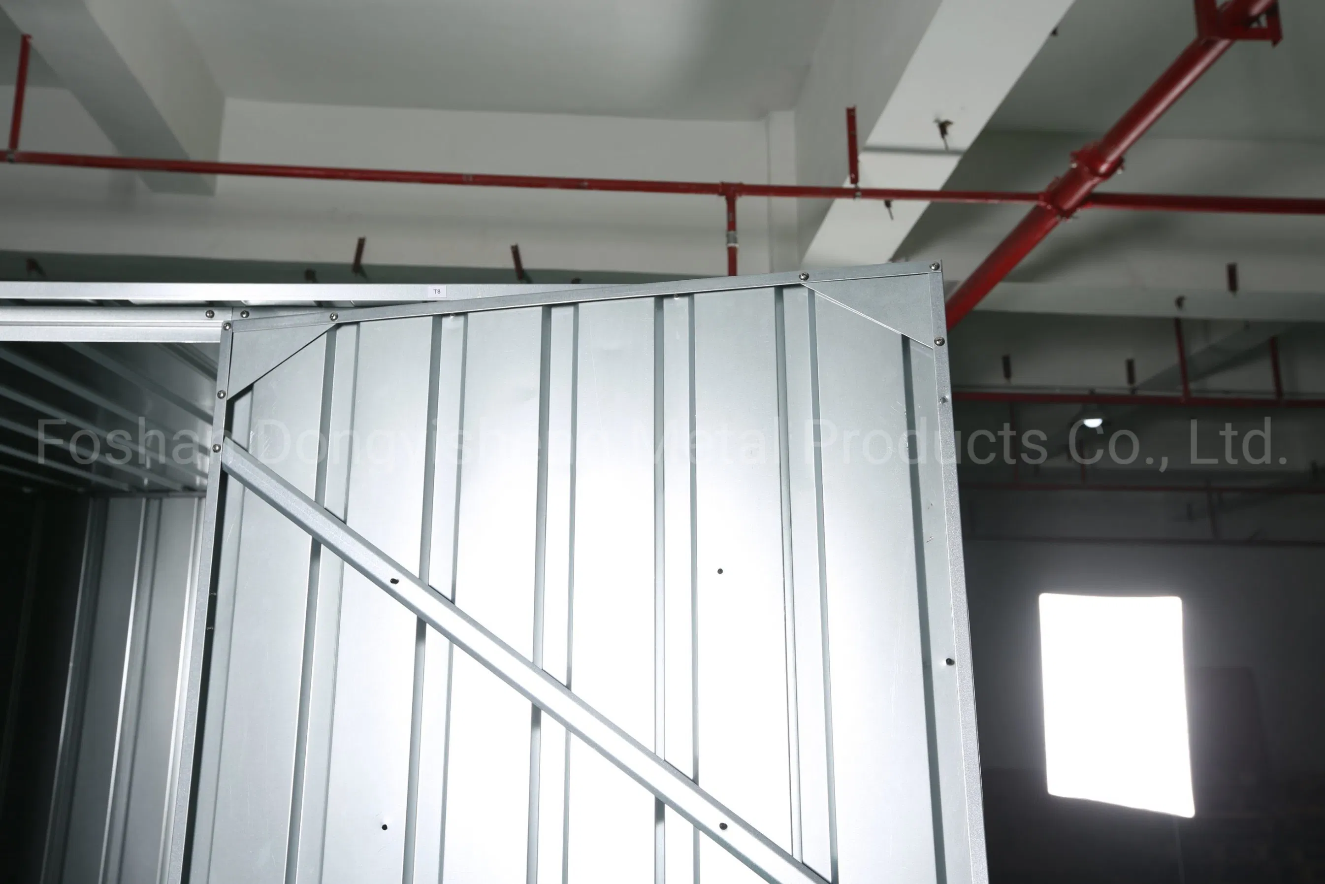 Steel Outdoor Garden Storage Shed Tool Utility Backyard Lawn (RDS2600-C2)