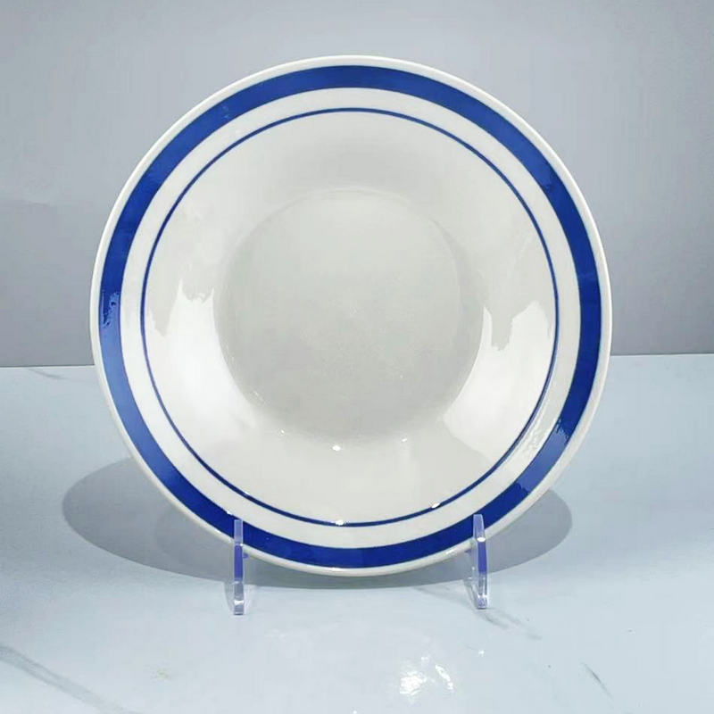 Soup Plate 8"9" Color Line Porcelainware Ceramics Tableware